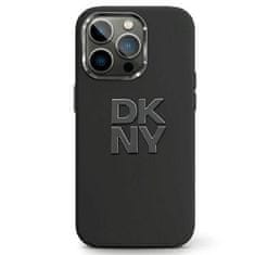 DKNY DKNY etui za IPHONE 15 DKHCP15SSMCBSK (DKNY HC Silicone W/Stack Metal Logo) black