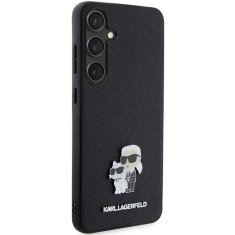 Karl Lagerfeld KARL LAGERFELD etui za SAMSUNG S24 Plus KLHCS24MPSAKCMPK (SAFFIANO KC PIN) črn