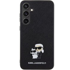 Karl Lagerfeld KARL LAGERFELD etui za SAMSUNG S24 Plus KLHCS24MPSAKCMPK (SAFFIANO KC PIN) črn