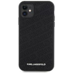 Karl Lagerfeld KARL LAGERFELD etui za IPHONE 11 KLHCN61PQKPMK (Quilted K Pattern) black