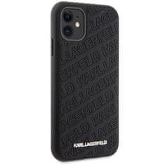 Karl Lagerfeld KARL LAGERFELD etui za IPHONE 11 KLHCN61PQKPMK (Quilted K Pattern) black