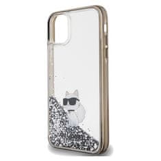 Karl Lagerfeld KARL LAGERFELD etui za IPHONE 11 KLHCN61LKCNSK (Liquid Glitter C) transparenten