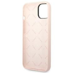 Guess GUESS etui za IPHONE 13 / 14 / 15 GUHCP14SSLTGP (silikonski trikotnik) roza