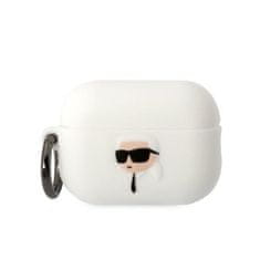 Karl Lagerfeld KARL LAGERFELD etui za APPLE Airpods 2 KLAP2RUNIKH (3D Sil NFT Karl) bela