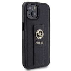 Guess GUESS etui za IPHONE 13 / 14 / 15 GUHCP15SPGSSADK (Grip Stand 4G Saffiano Strass) black