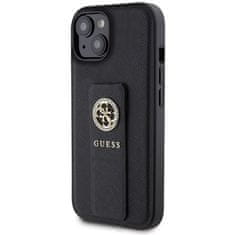 Guess GUESS etui za IPHONE 13 / 14 / 15 GUHCP15SPGSSADK (Grip Stand 4G Saffiano Strass) black