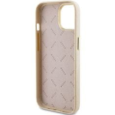 Guess GUESS etui za IPHONE 13 / 14 / 15 GUHCP15SPGMCSD (Glitter Glossy Script) Gold