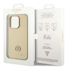 Guess GUESS etui za IPHONE 15 Pro GUHCP15LPS4DGPD (Strass Metal Logo) zlato