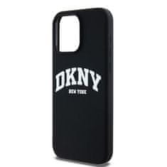 DKNY DKNY etui za IPHONE 14 Pro Max, združljiv z MagSafe DKHMP14XSNYACH (DKNY HC MagSafe Silicone W/White Arch Logo) black