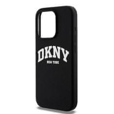 DKNY DKNY etui za IPHONE 14 Pro, združljiv z MagSafe DKHMP14LSNYACH (DKNY HC MagSafe Silicone W/White Arch Logo) black