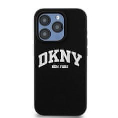 DKNY DKNY etui za IPHONE 14 Pro, združljiv z MagSafe DKHMP14LSNYACH (DKNY HC MagSafe Silicone W/White Arch Logo) black