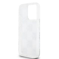 DKNY DKNY etui za IPHONE 15 Pro DKHCP15LLCPEPT (DKNY HC Liquid Glitters W/Checkered Pattern) white