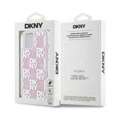 DKNY DKNY etui za IPHONE 15 DKHCP15SLCPEPP (DKNY HC Liquid Glitters W/Checkered Pattern) roza