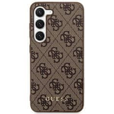 Guess GUESS etui za SAMSUNG S24 Plus GUHCS24MG4GFBR (Classic logo) rjav