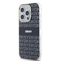 DKNY DKNY etui za IPHONE 14 Pro Max, združljiv z MagSafe DKHMP14XHRHSEK (DKNY HC MagSafe PC TPU Repeat Texture Pattern W/ Stripe) črn