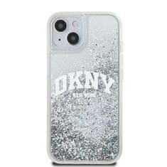 DKNY DKNY etui za IPHONE 15 DKHCP15SLBNAET (DKNY HC Liquid Glitters W/Arch Logo) white