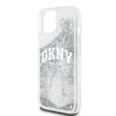 DKNY DKNY etui za IPHONE 15 DKHCP15SLBNAET (DKNY HC Liquid Glitters W/Arch Logo) white