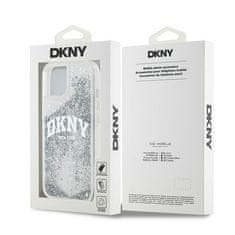 DKNY DKNY etui za IPHONE 15 DKHCP15SLBNAET (DKNY HC Liquid Glitters W/Arch Logo) white