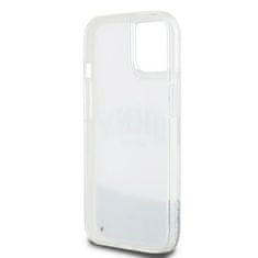 DKNY DKNY etui za IPHONE 15 DKHCP15SLBNAET (DKNY HC Liquid Glitters W/Arch Logo) white