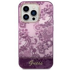 Guess GUESS etui za IPHONE 14 Pro GUHCP14LHGPLHF (IML Electro Cam TDJ) fuksija