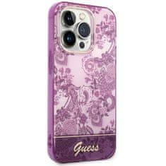 Guess GUESS etui za IPHONE 14 Pro GUHCP14LHGPLHF (IML Electro Cam TDJ) fuksija