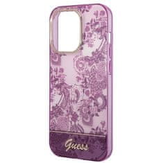 Guess GUESS etui za IPHONE 14 Pro GUHCP14LHGPLHF (IML Electro Cam TDJ) fuksija