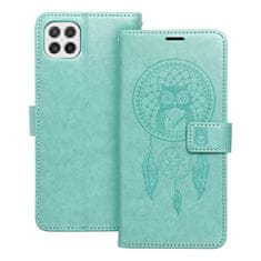 OEM MEZZO Kovček za knjigo za SAMSUNG A22 5G dreamcatcher green