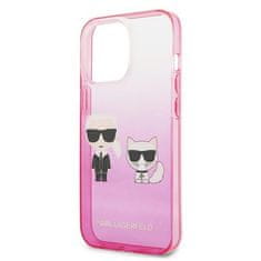 Karl Lagerfeld KARL LAGERFELD etui za IPHONE 13 Pro KLHCP13LTGKCP (K Choupette Centered) roza