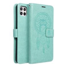 OEM MEZZO Kovček za knjigo za SAMSUNG A22 5G dreamcatcher green