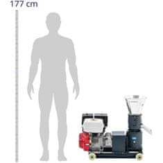 Noah Peleciarka granulator do paszy z silnikiem spalinowym 7.5KM 90-120 kg/h