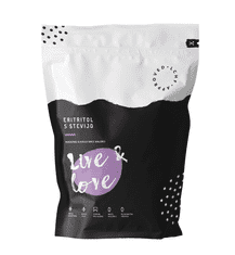 LIVE & LOVE Eritritol s stevijo sladilo 500 g