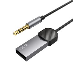 Miramarket TECH-PROTECT ULTRABOOST BLUETOOTH AUX AVDIO ADAPTER KABEL SIVE BARVE