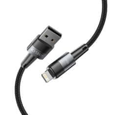 Miramarket TECH-PROTECT ULTRABOOST LIGHTNING KABEL 12W/2.4A 100CM SIVA