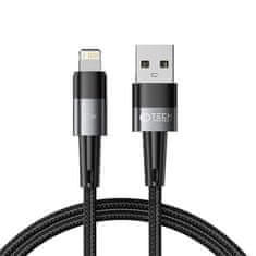 Miramarket TECH-PROTECT ULTRABOOST LIGHTNING KABEL 12W/2.4A 100CM SIVA