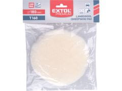 Extol Premium Polirni disk volneni, ovčje runo, T160, průměr180mm, ježevi trakovi