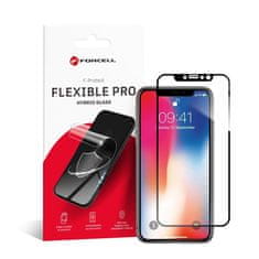 FORCELL Forcell Fleksibilno 5D hibridno steklo za iPhone X/Xs črno