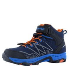 Hi-Tec Čevlji treking čevlji mornarsko modra 35 EU Blackout Mid Wp