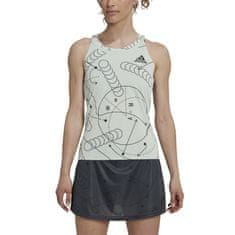 Adidas Majice obutev za trening siva M Tennis tank Club