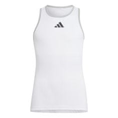 Adidas Majice obutev za trening bela L Tennis tank Club Racerback