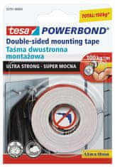 shumee TESA DVOSTRANSKI POWERBOND TRAK 1,5m x 19mm ULTRA MOČEN