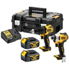 shumee DEWALT COMBO KIT 18V DCK2062M2T (DCD709+DCF809) 2x4,0Ah