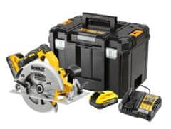 shumee DEWALT KROŽNA ŽAGA 18V 184mm 2x5,0Ah POWERSTACK TSTAK DCS570H2T