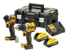 shumee DEWALT COMBO KIT 18V DCK2051H2T (DCD800+DCF850) 2x5.0Ah POWERSTACK TSTAK