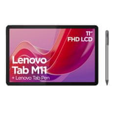 Lenovo Tab M11 tablični računalnik, 4/128GB, WUXGA, Android 13, siva + pisalo (ZADA0036GR)