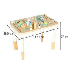 WOWO Barvita manipulacijska miza Lulilo montessori
