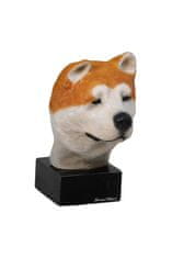 Artdog Akita, Akita Inu - poslikana figurica, kip, figura, izdelal umetnik, blagovna znamka Art-Dog