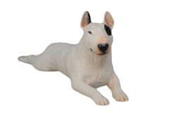 Artdog Bull Terrier, Bully - poslikana figurica, kip, figura, izdelal umetnik, blagovna znamka Art-Dog