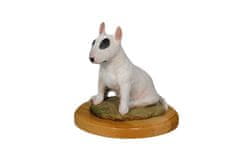 Artdog Bull Terrier, Bully I - poslikana figurica, kip, figura, izdelal umetnik, blagovna znamka Art-Dog