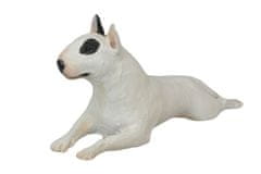 Artdog Bull Terrier, Bully - poslikana figurica, kip, figura, izdelal umetnik, blagovna znamka Art-Dog