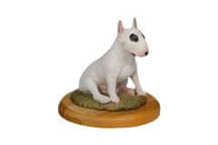 Artdog Bull Terrier, Bully I - poslikana figurica, kip, figura, izdelal umetnik, blagovna znamka Art-Dog